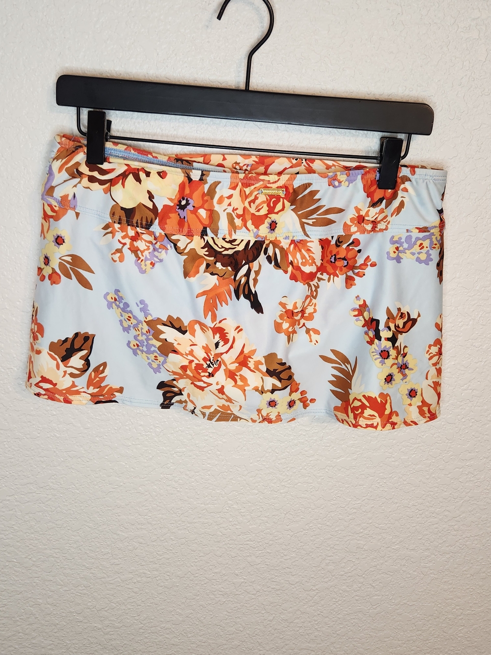 Antonio Melani blue floral tankini set skort 2 piece swimsuit S - Picture 8 of 16